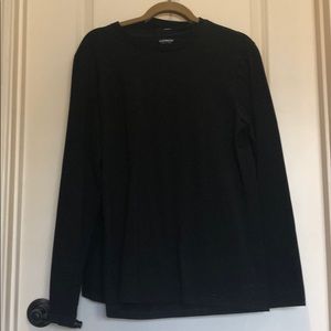 Black express long sleeve shirt